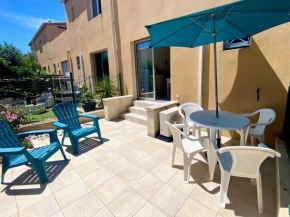 Studio Coquet à Mèze : Climatisé, Près du Parc, Terrasse, Proche Plage et Port - FR-1-604-51